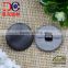 Metal Shank Buttons Black Sewing Button with Hook for Coat
