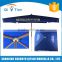 Hot selling cheap custom blue square beach aluminum umbrella