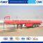 3 axles cargo trailer with side panels for bulk cargo transportation