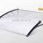 Hot sale Popular outdoor door window plastic polycarbonate awning patio cover materials