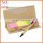 Wholse Supplier Sticky Note Case With Ruler And Ballpen 125 Sheets 2 Colors Sticky Flags