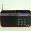 2015 hot selling B-718 TF card MP3 audio player portable mini usb radio speaker