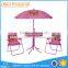 Yes Folded and Garden Set Specific Use Round Metal Tables and Chair Set For Kids