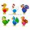 Promotional diy jumping wind up small animal toys