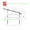 ground screw pole for solar mounting systems,solar ground screw pole