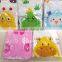 Small chicken printed baby towel bathrobe/baby hooded bath towel