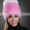 fashion hot selling woman mink fur hat