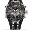 New production 2016 WEIDE Multi-functional Analog-digital big dial watches for men watches for resale WH1107-4