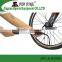Portable bicycle tire Air Pump with hidden flexible hose