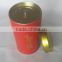 China Round Metal Box For Food Packaging
