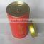 China Round Metal Box For Food Packaging