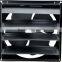 black steel exhaust fan with blind