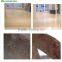 polishing concrete floor by grinding machine in construction project