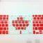 custom laptop keyboard flag skin