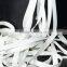 White latex elastic rubber tape for swimwear