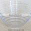 High quality Different size Kitchen clear glass wash basin shape candy bowl for sale