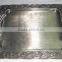 silver metal tray with handle silver tray rectangular silverplated tray tableware for party