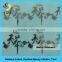 metallic foil sticker metallic hot stamping sticker
