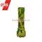 2015 Newest ABS Plastic Body camouflage Rechargeable Battery Solar Torch Led Solar Flashlight