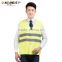 Yellow Safety Reflective Vest Construction Worker Uniforms
