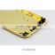 Luxury gold phone for iphone 6 back housing