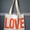 Natural colour customized size&logo cotton canvas tote bag&organic cotton bag&handmade cotton bag