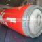 Customized advertising giant inflatable wine bottle