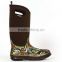 waterproof warm ladies fashion neoprene fabric rubber rain boots