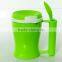 Promotion Gift 350ml Plastic Mug with Spoon And Straw