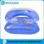 Inflatable Transparent Flocking Sofa PVC Flocking Single Arm Chair Sofa PVC Air Fill Chair