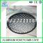 round shape aluminum honeycomb core with black frame