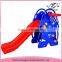 Modern Design Bear Shape Colorful Plastic Durable Outdoor Slide for Children