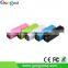 Manufacture Ultra Slim 2600mAh Mini Portable Power Bank