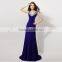 Fashion OEM Design Sleeveless Royal Blue Elegant Evening Dress Top Quality With Wholesale Price Royal Blue Elegant Evening Dress