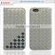 pu leather weave hit color smartphone case with card slot for iphone 6s 5s 5c se 4 4s plus