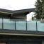 Frameless Patterned Glass Sheet Design For Glass Panel Installed For Terrace Glass Fence