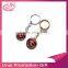 Key Ring Key Chain Rhodium Plated Round Split Keychain Wholesale Promotion Gife Jewelry