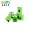 refill roll custom made recycle material plastic portable doggie waste bags