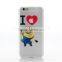 case cover for iphone 6s, scratch resistant phone case, minions phone case