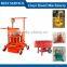 cement brick making machine for QT40-3C working video on youtube