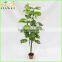 fake decorative artificial monstera palnt tree plastic trunk for sale