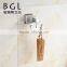 BAOGELI12135 hotal balfour bathroom accessory chrome fishing double robe hooks