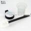 zine alloy rubber painting finishing with bathroom accessories toilet brush holder