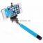 Fashion business gift selfie stick to buy selfie stick monopod with 3.5mm jack cable
