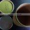 Brown kraft paper tube with printing outside