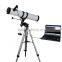 TEM350-F9114EQ 0.35MP USB digital reflective telescope equipped with equatorial and heavy-duty metal tripod