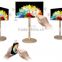 New products 15 inch desktop portable LC digital screen for cosmetic advertising