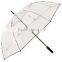 plastic umbrellas transparent