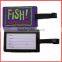 Custom Design Eco-friendly Logo Embossed Soft Pvc Luggage Tag