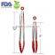 Good grip silicone oven tongs/ice tongs/food tongs
